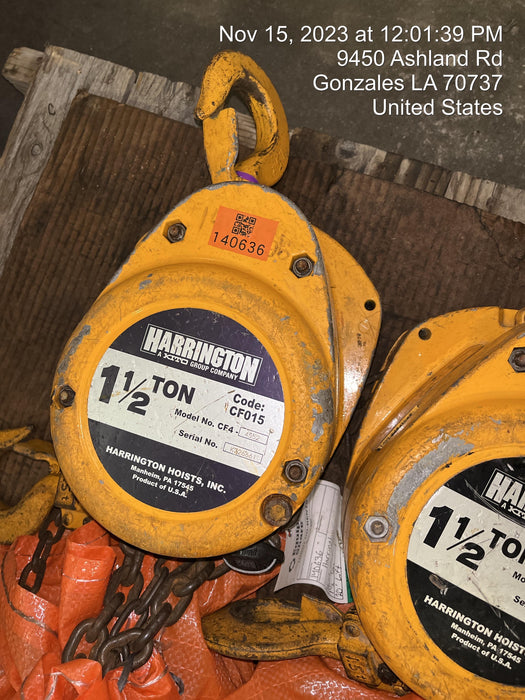 2021 HARRINGTON CF015-20