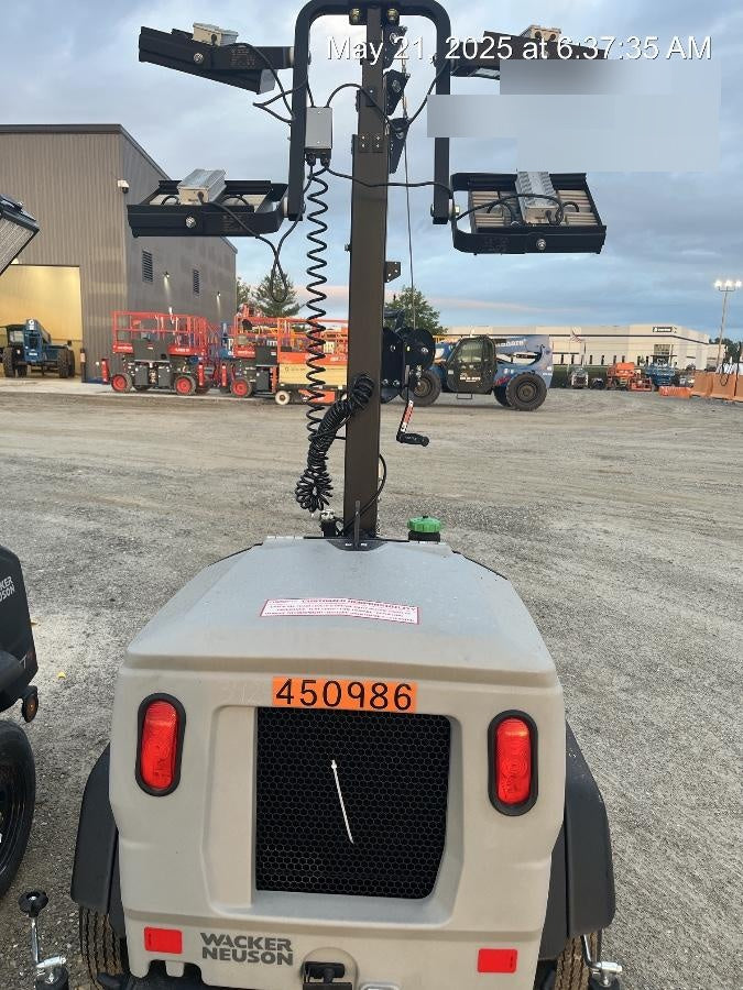 2024 Wacker Neuson LTT4 Diesel, Kohler KDW702, Deep Sea Controller, Auto Start, LED 320W, Bypass Outlet, T3