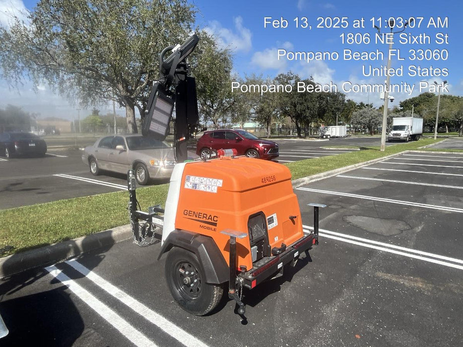 2025 Generac MLTS-4 Diesel, Mitsubishi L2E, 7.1 hp @1800 rpm, Flex Switch 120V Input, Powerzone Controller, (4) 320W LED Lights, 4kW Generator, 39.9 Gal Fuel Tank, 2" Ball, T3, ES Decals