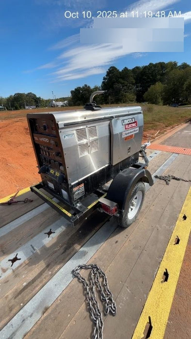 2024 Lincoln Electric LE400 Kubota V1505, Trlr, Cable Rack, Light Kit, ES Decals, T3