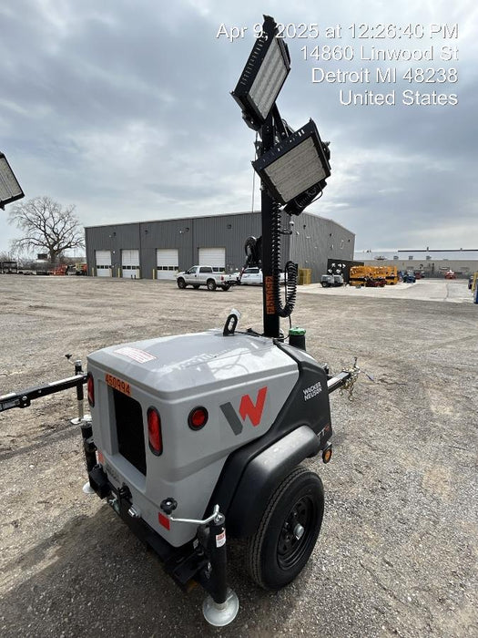 2024 Wacker Neuson LTT4 Diesel, Kohler KDW702, Deep Sea Controller, Auto Start, LED 320W, Bypass Outlet, T3