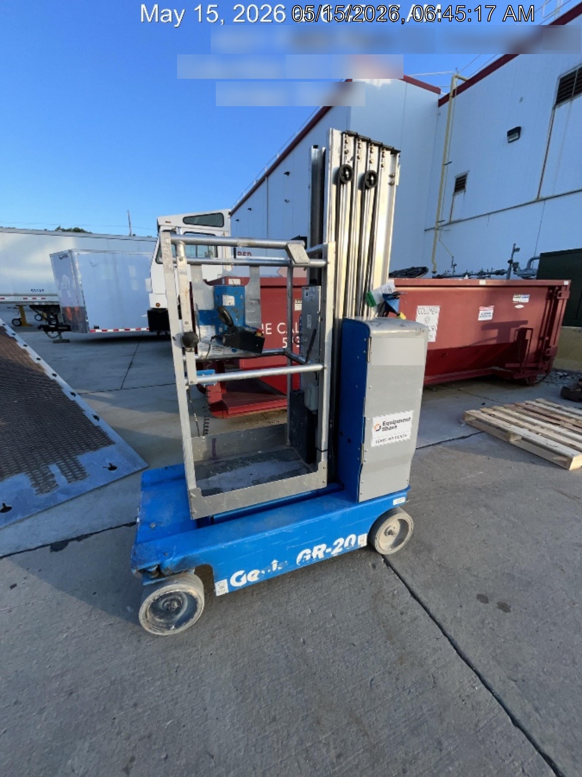 2019 GENIE GR-20