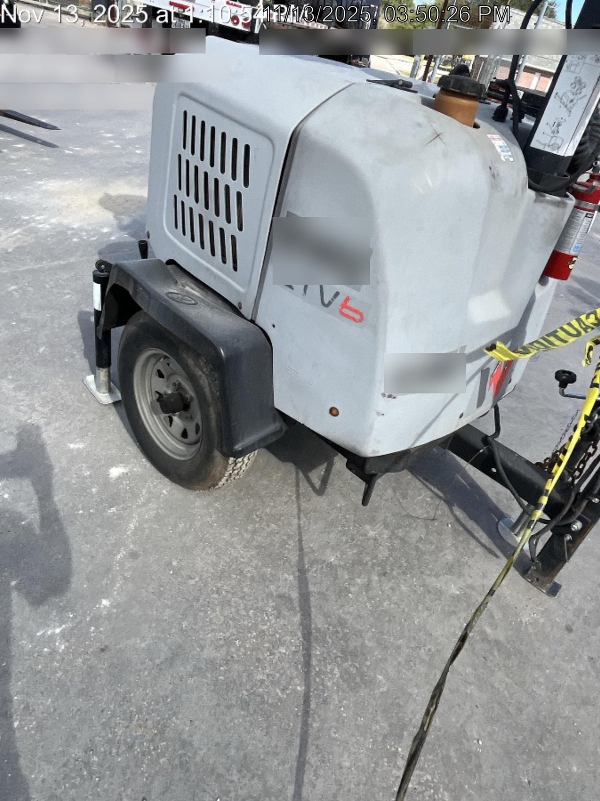 2019 Wacker Neuson LTV6K-MH Power mast, 1100W MH, Fuel Sensors, Wiring Harness