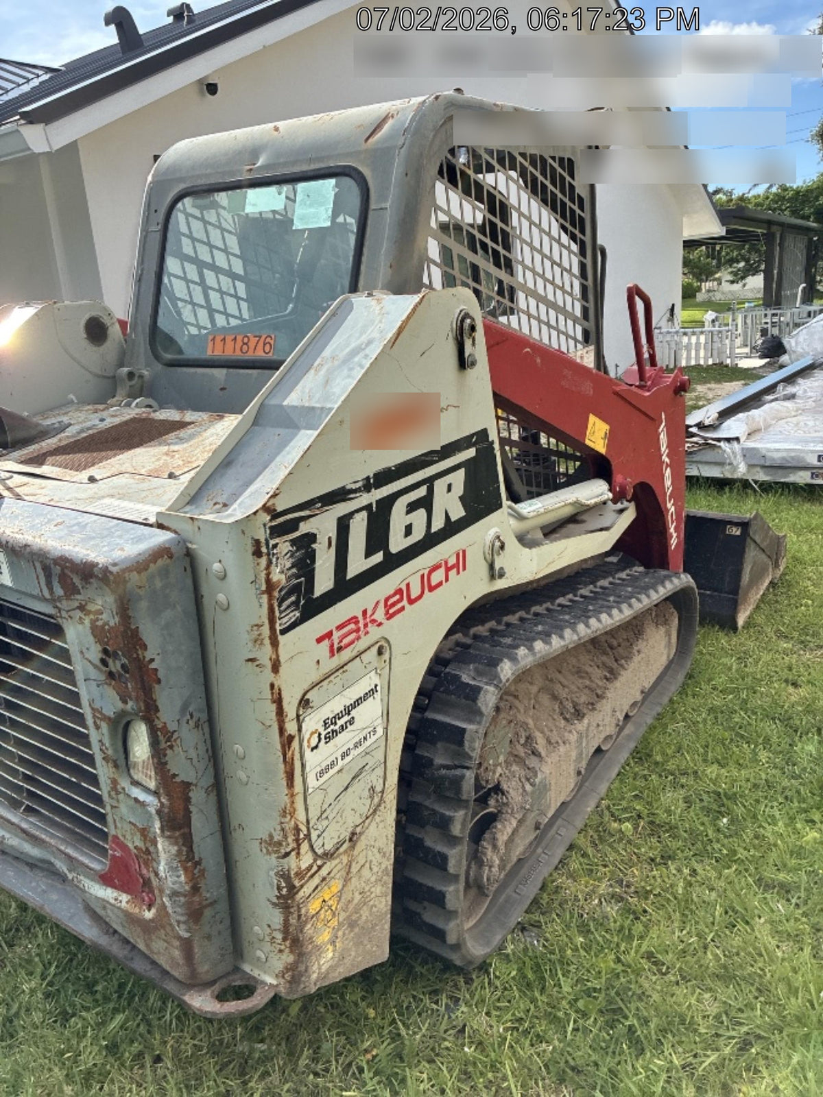 2020 Takeuchi TL6R Canopy, Manual QC