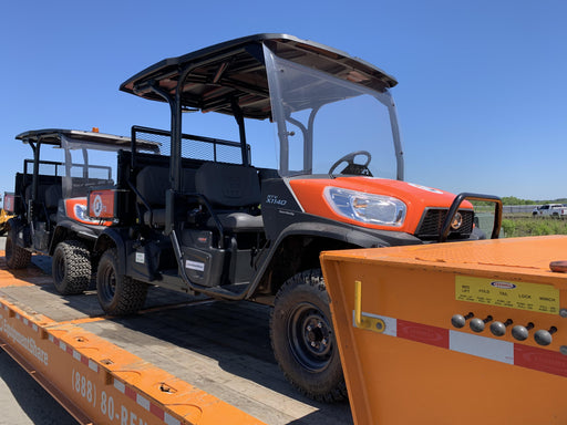 2021 Kubota RTV-X1140W-H Plastic Canopy, Windshield Acrylic Clear, LED Strobe Light, Wire Harness Kit, Back up Alarm