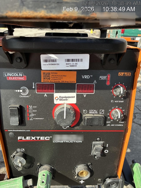 2025 LINCOLN ELECTRIC FLEXTEC 350X