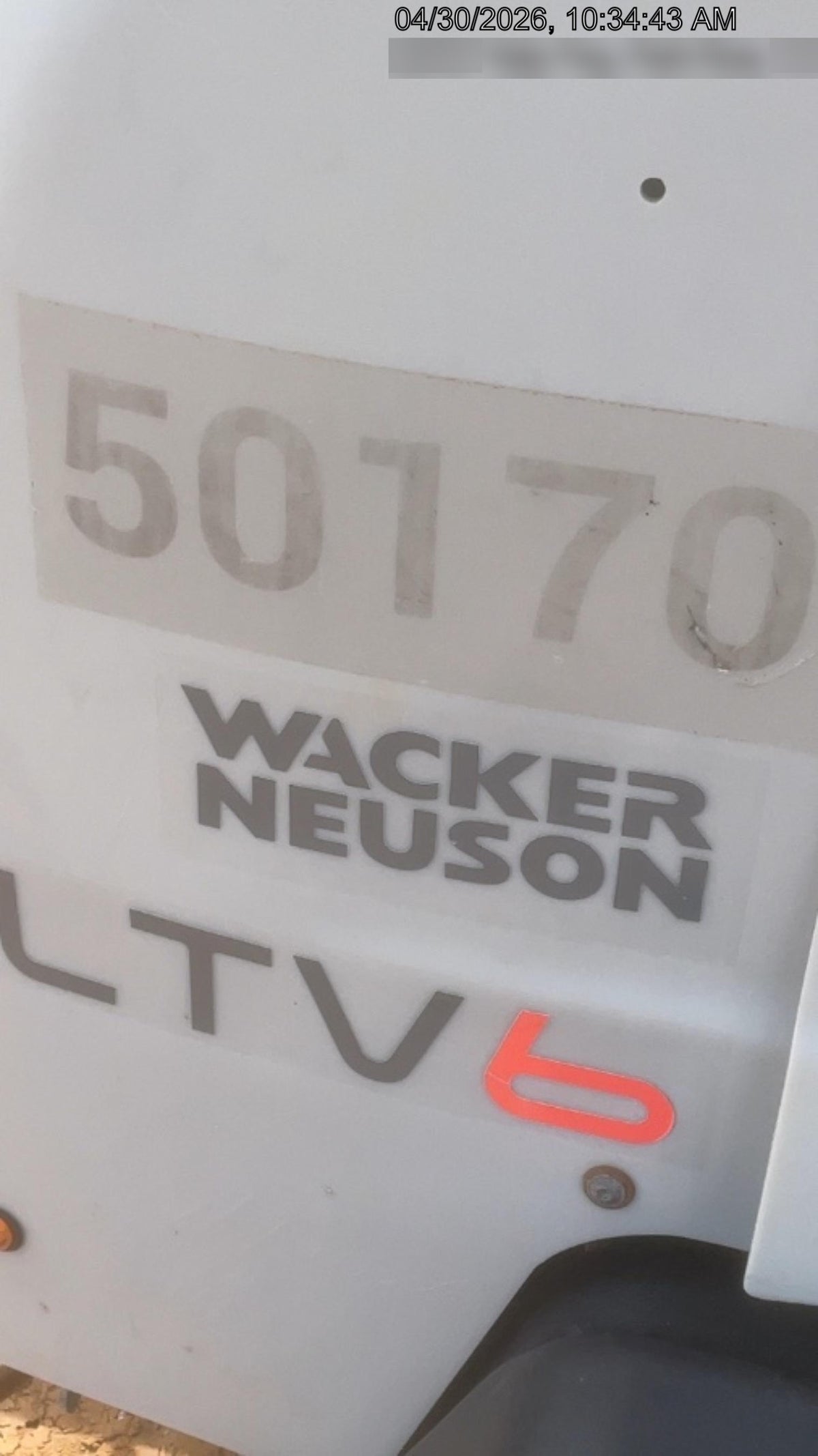 2019 WACKER NEUSON LTV6L-MH