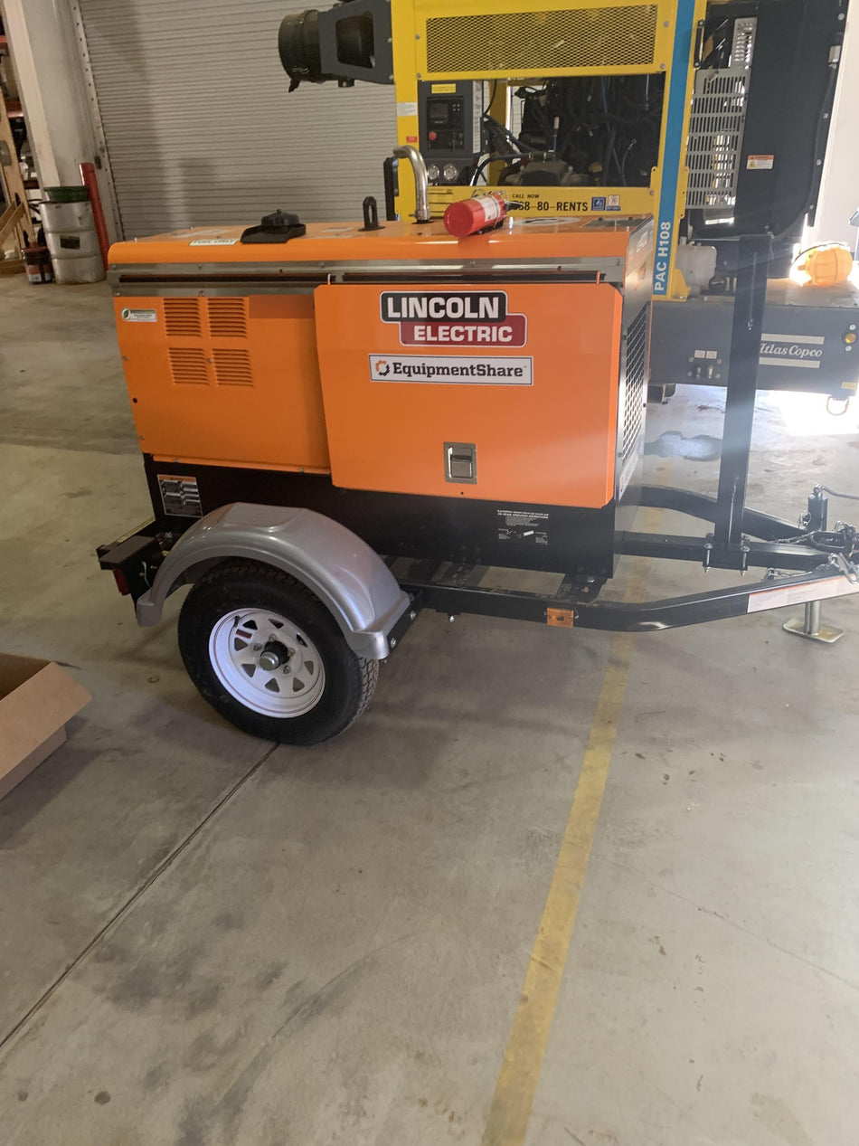 2022 Lincoln Electric LE400 Kubota V1505, Trlr, Cable Rack, Light Kit, ES Decals, T3