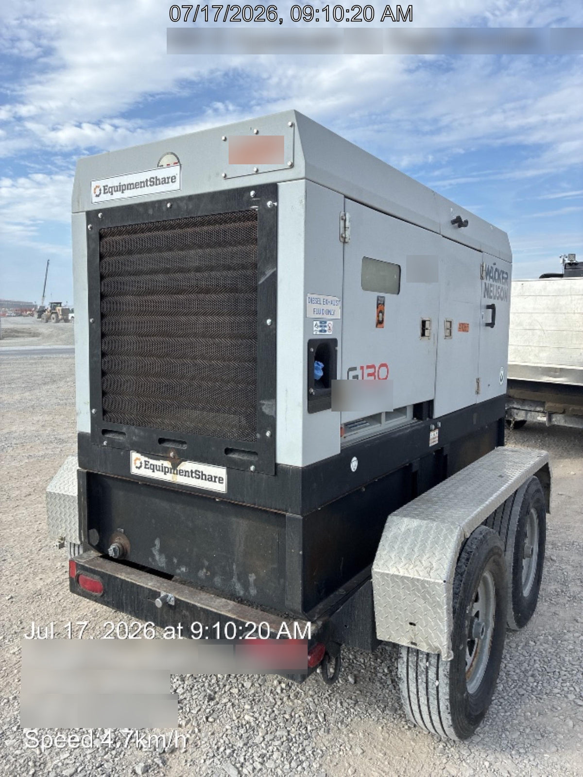 2019 WACKER NEUSON G130