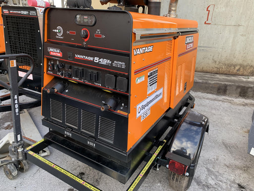 2021 Lincoln Electric Vantage 549X Ready Pak 3, ORANGE (includes trailer, cable rack, fender light kit)