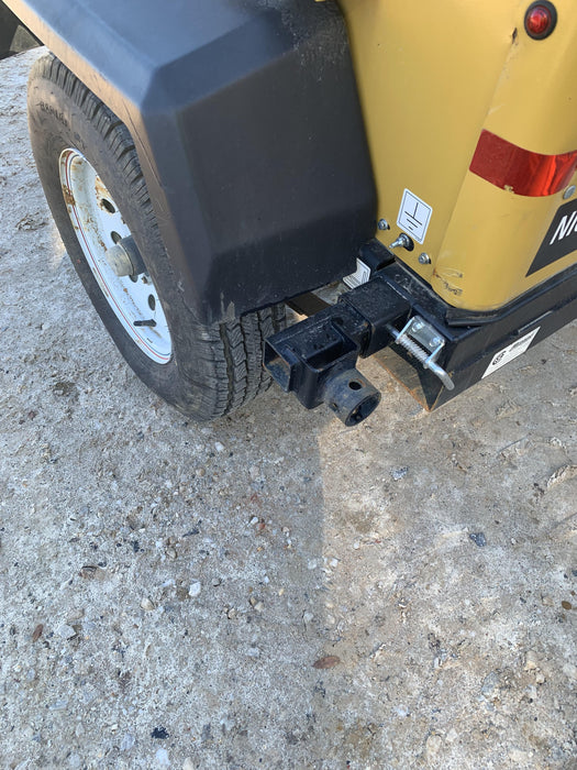 2021 Allmand NLV3GR (4) LED Light Fixture 350W, 23' Vertical Mast, 3kW Prime, Towable, Deep Sea L401, Leveling Jacks, Yanmar T4F 5.8hp