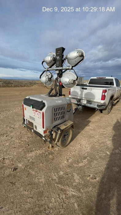 2018 Wacker Neuson LTV6L-MH Wacker Neuson LTV6L Mobile Light Tower w/Fuel Level Sensor Installed