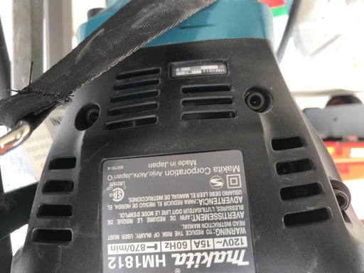 2019 MAKITA HM1812X3