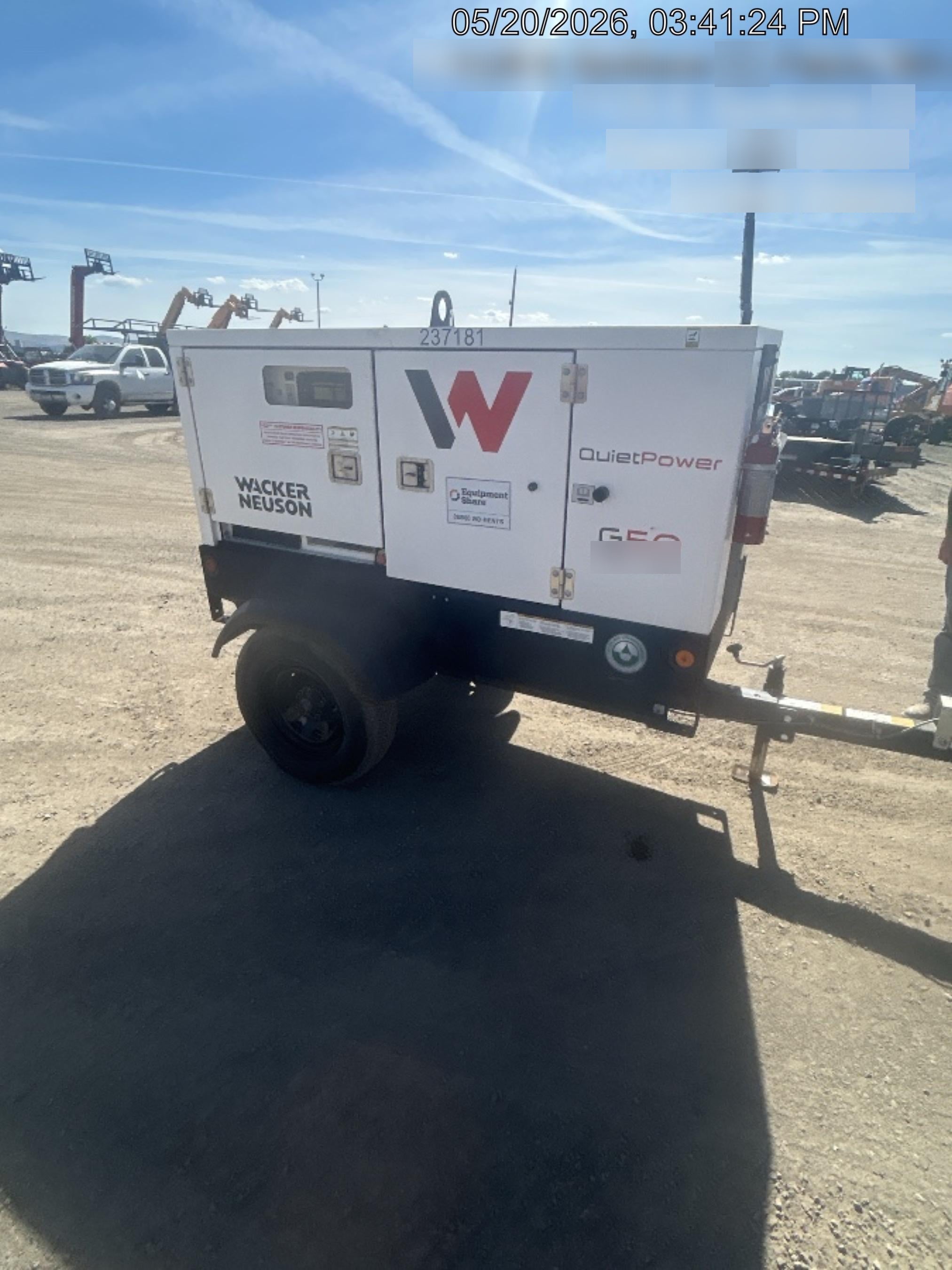2022 WACKER NEUSON G50