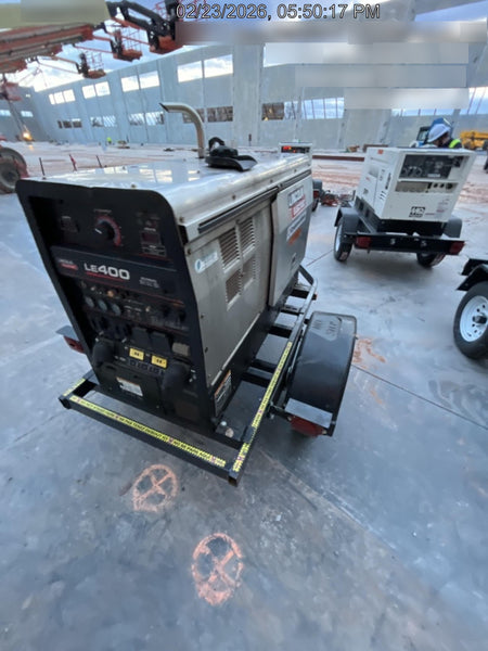 2024 Lincoln Electric LE400 Kubota V1505, Trlr, Cable Rack, Light Kit, ES Decals, T3