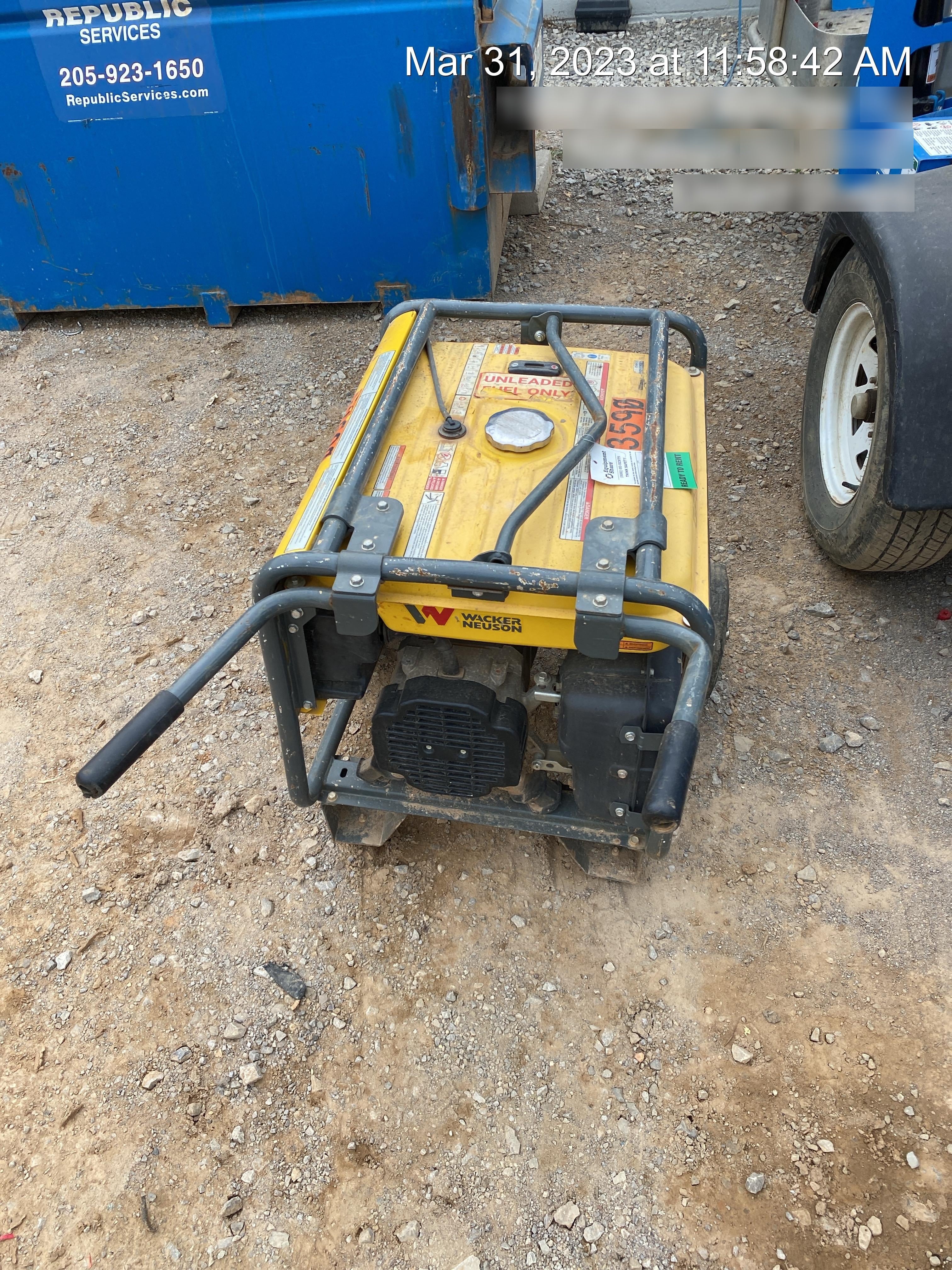 2020 WACKER NEUSON GP6600A