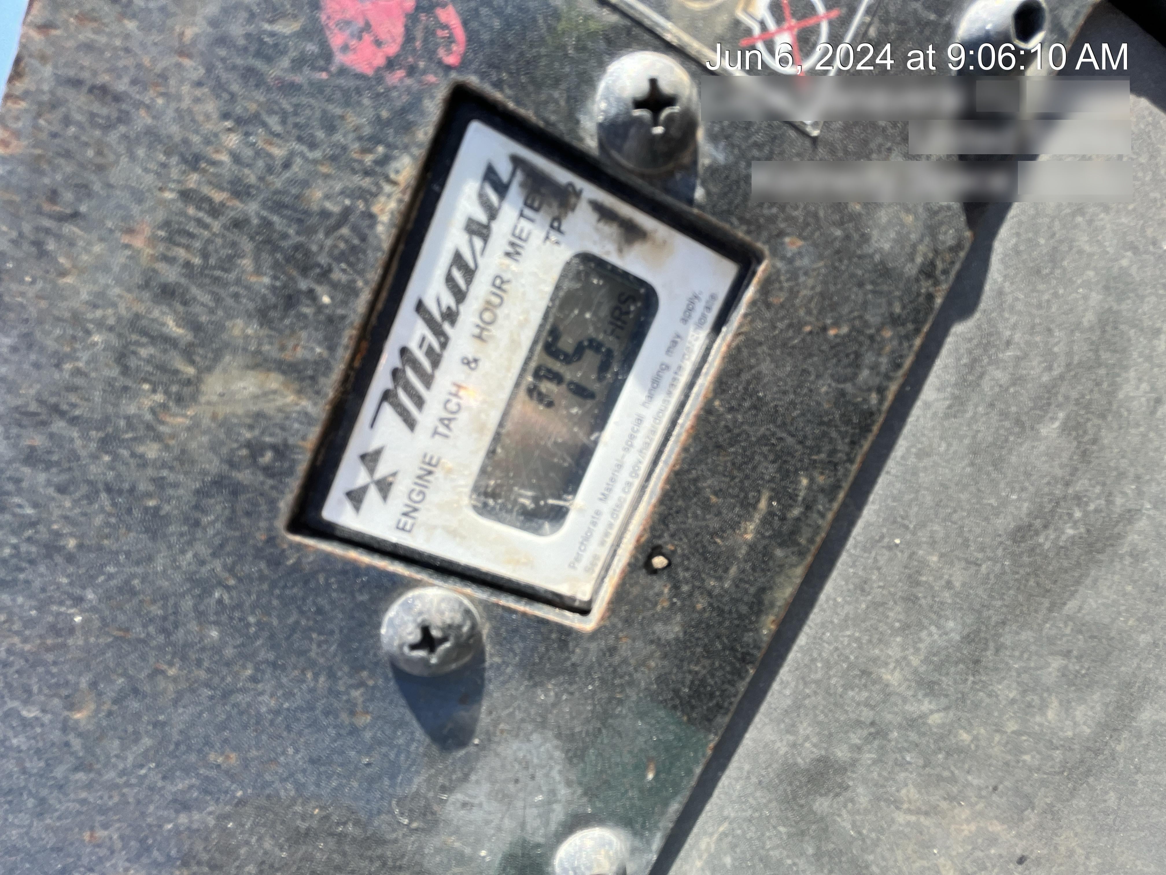 2023 Multiquip MV308GH Honda GX270, 18" Plate, Tachometer