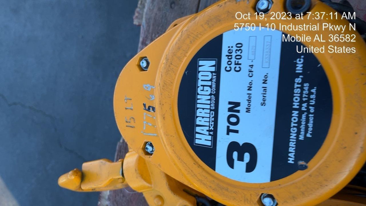 2021 HARRINGTON CF030-15