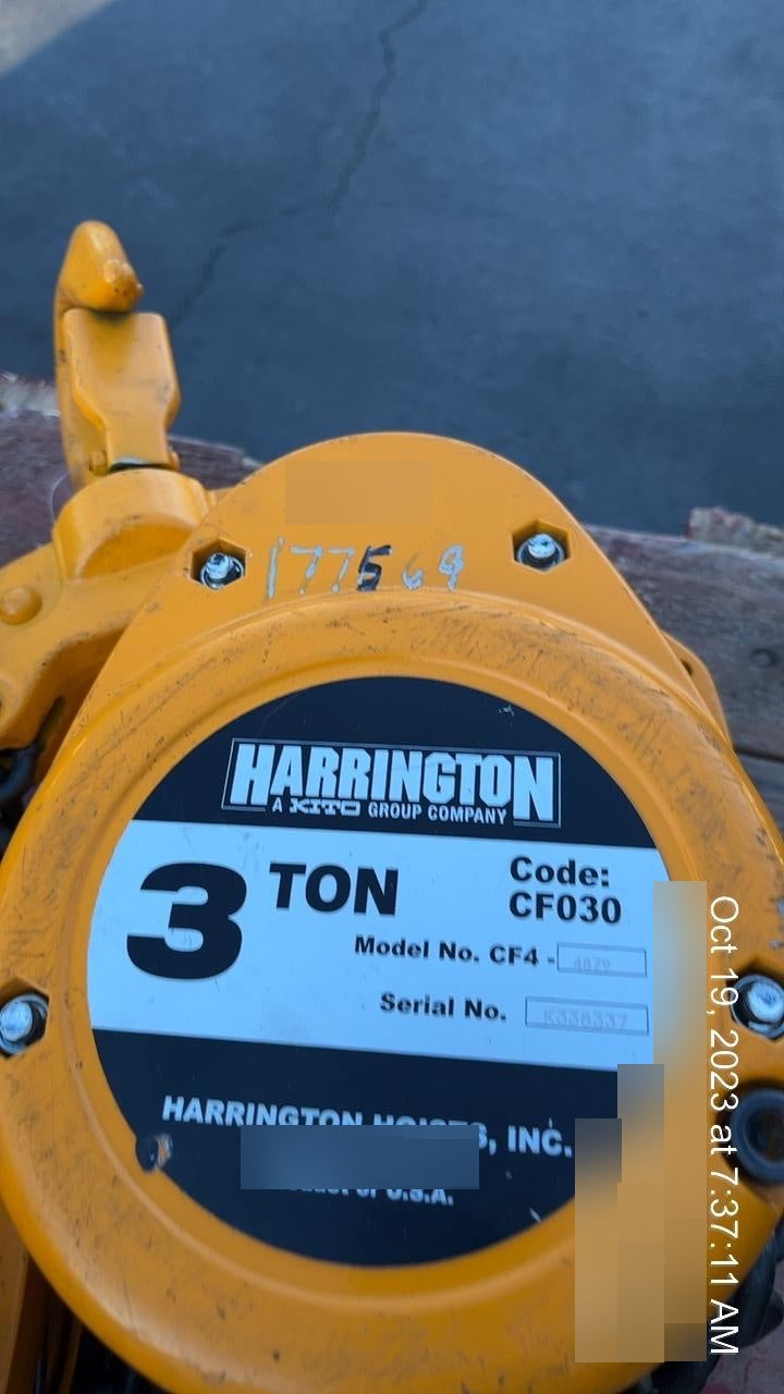 2021 HARRINGTON CF030-15