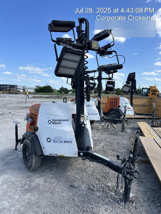 2023 Generac MLT2 Diesel, Flex Switch 120V Input, Powerzone Controller, 
(4) 320W LED Lights, 4kW Generator, 39.9 Gal Fuel Tank, 2" Ball, T3