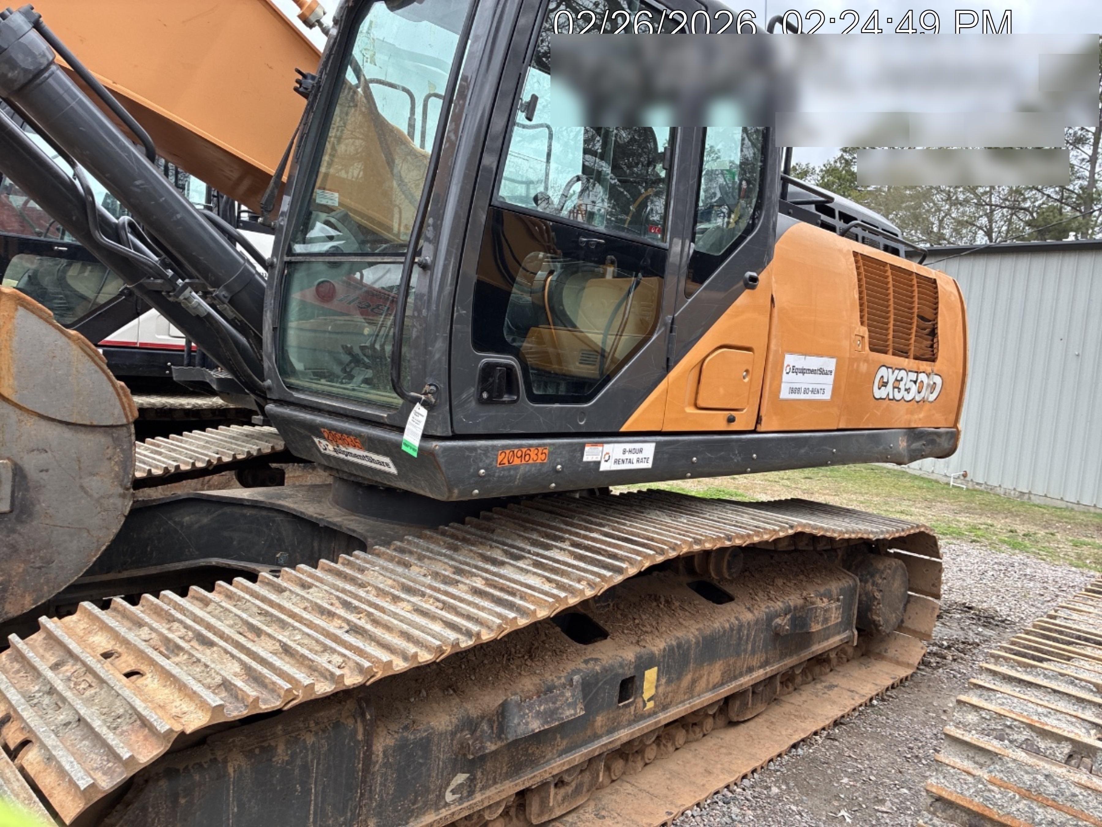 2021 CASE CX350D