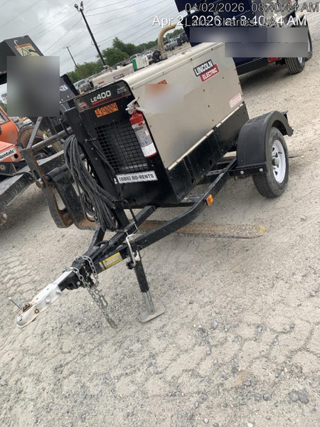 2024 Lincoln Electric LE400 Kubota V1505, Trlr, Cable Rack, Light Kit, ES Decals, T3