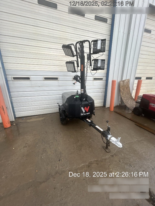 2024 Wacker Neuson LTT4 Diesel, Kohler KDW702, Deep Sea Controller, Auto Start, LED 320W, Bypass Outlet, T3