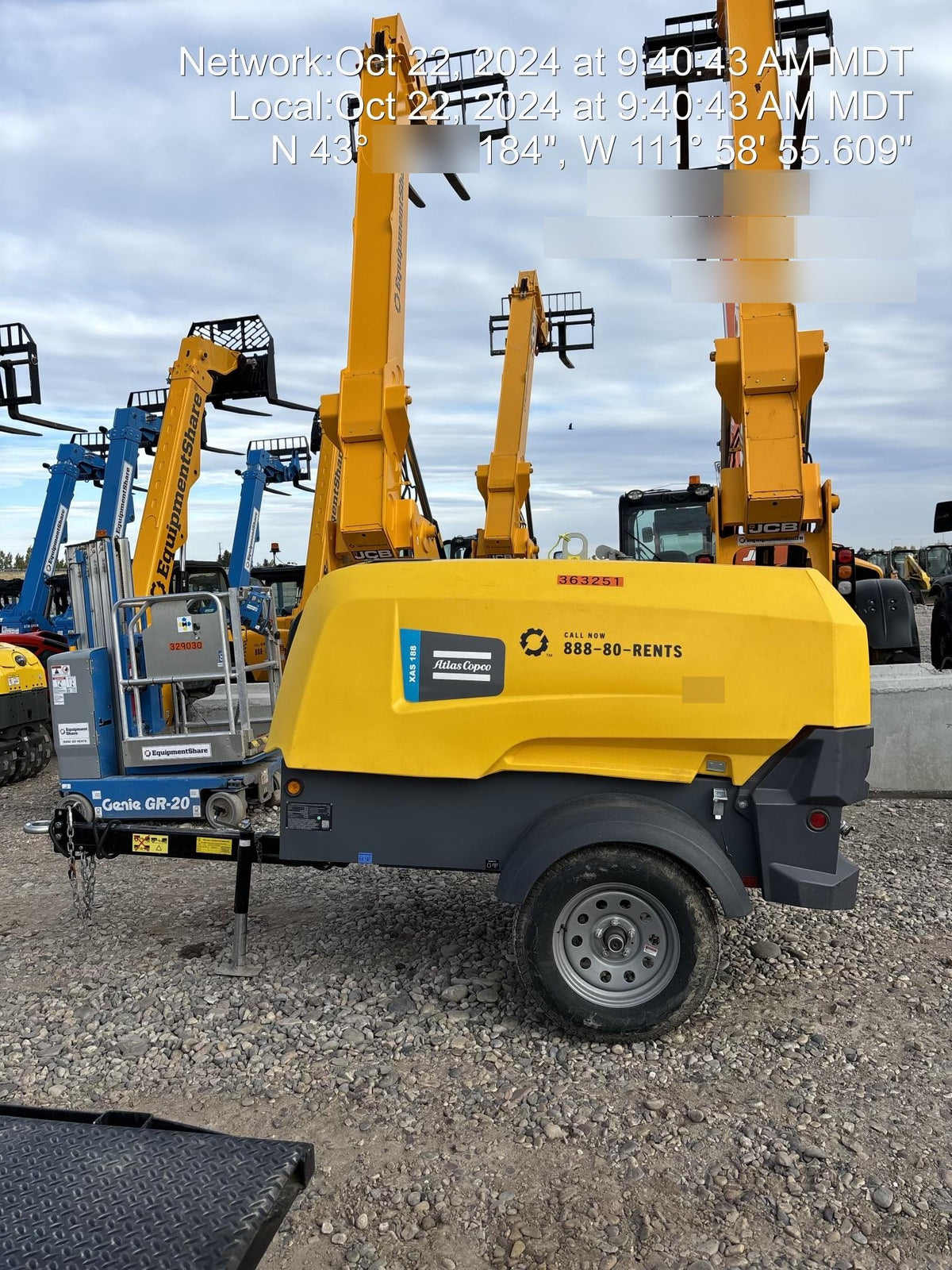 2023 ATLAS COPCO XAS188 CWK