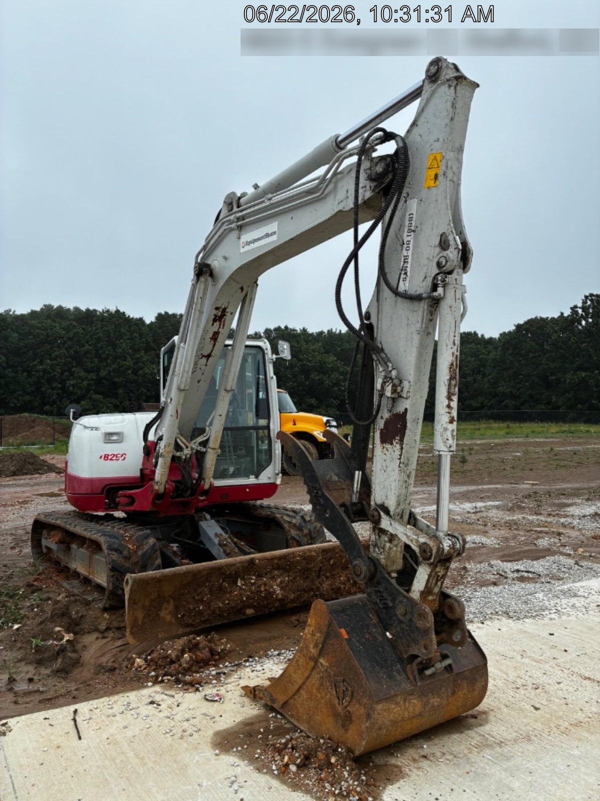 2019 Takeuchi TB290 Takeuchi TB290 Cab/Heat/AC w/Rubber Tracks, Auxiliary Hydraulics, Dozer Blade, Manual QC, 18/24/36" Buckets, Hydraulic Thumb Installed
