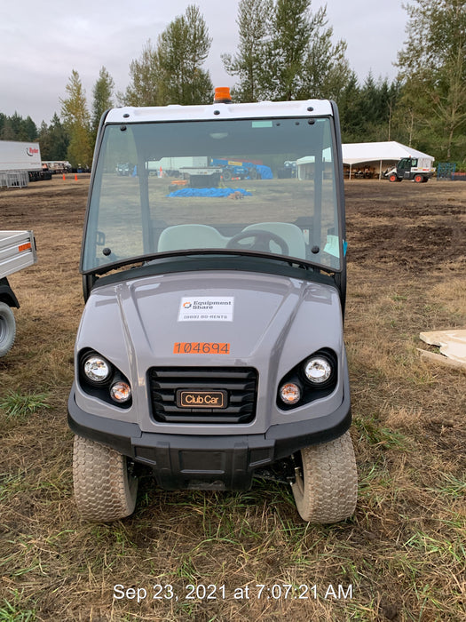 2020 Club Car CA500E Canopy, 48V Electric Drive System, 500 Amp Motor Controller, NM Tires