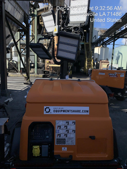 2023 Generac MLT2 Diesel, Flex Switch 120V Input, Powerzone Controller, (4) 320W LED Lights, 4kW Generator, 39.9 Gal Fuel Tank, 2" Ball, T3