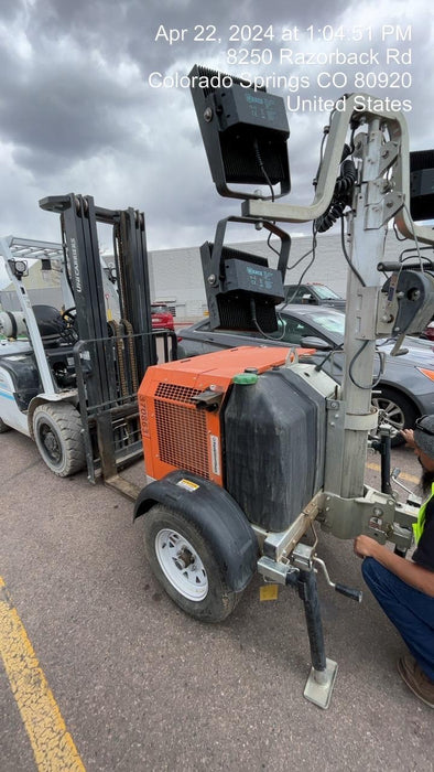 2023 Wanco WLTT-4MM4K Diesel, Deep Sea Controller, Shore Power Plug, Auto Start, (4) 350W LED Floodlights, 4kW Generator, 60 Gal Fuel Tank, 2" Ball, T3