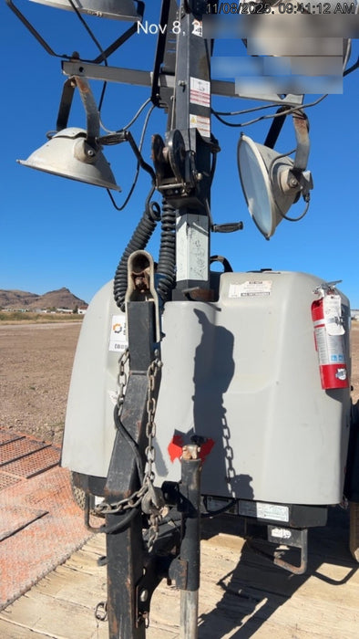 2018 Wacker Neuson LTV6L-MH Wacker Neuson LTV6L Mobile Light Tower w/Fuel Level Sensor Installed