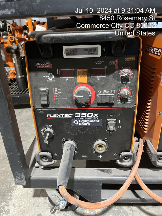 2023 LINCOLN ELECTRIC FLEXTEC 350X