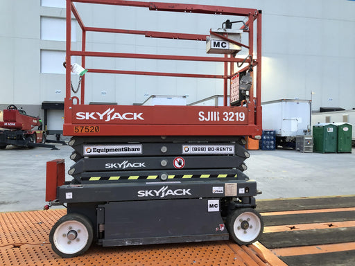 2016 Skyjack SJIII-3219 Standard Rental Specs