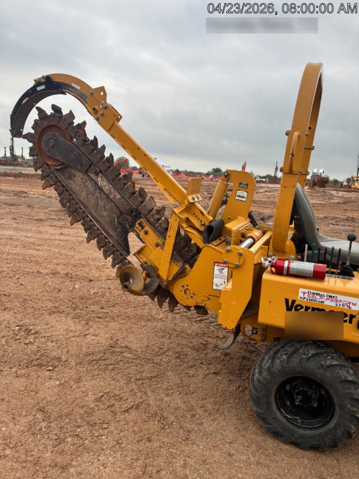 2019 VERMEER RTX450