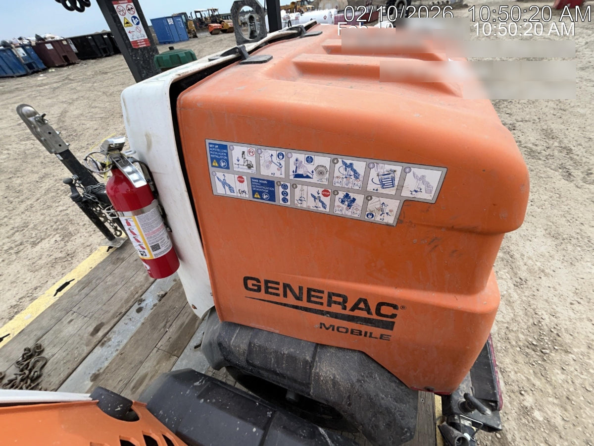 2024 Generac MLT2 Diesel, Flex Switch 120V Input, Powerzone Controller, 
(4) 320W LED Lights, 4kW Generator, 39.9 Gal Fuel Tank, 2" Ball, T3