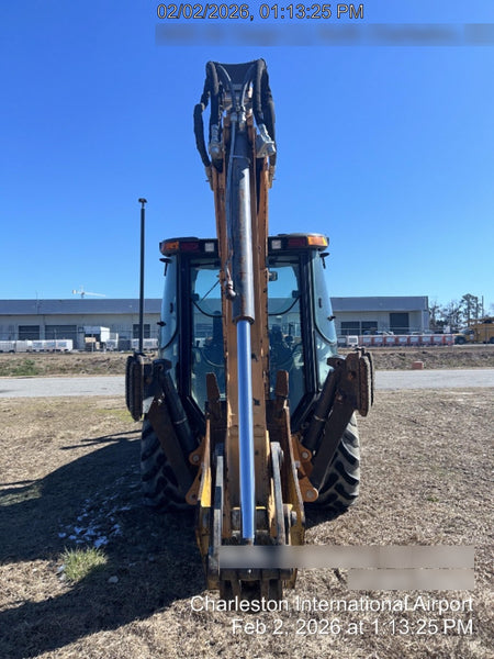 2020 Case 580N EP - Extendable Backhoe Cab/Heat/Air, 4WD, Extendable Stick, Pilot Controls, 2 Way Hydraulics, Ride Control, TAG Manual QC