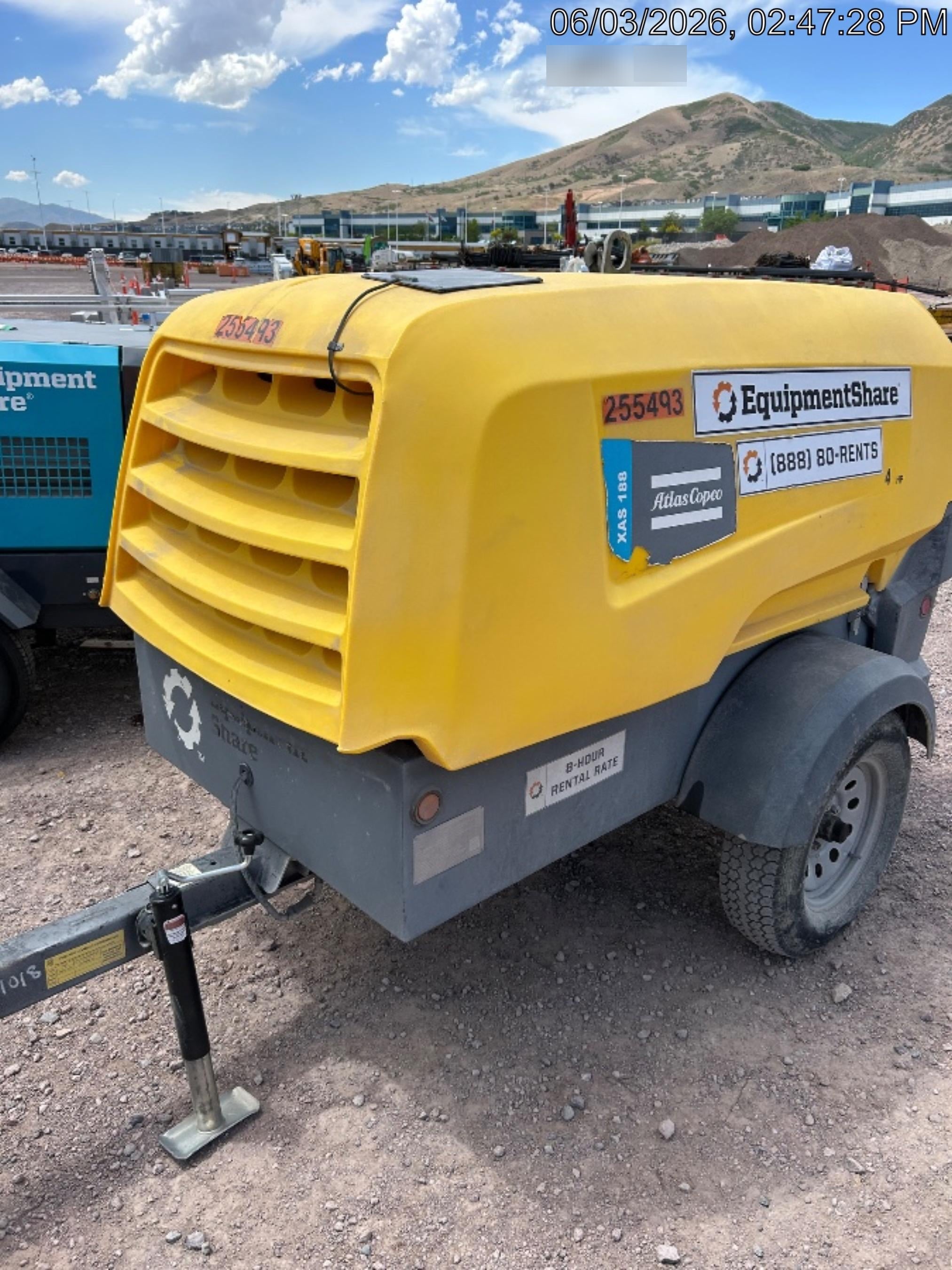 2022 ATLAS COPCO XAS188 CWK