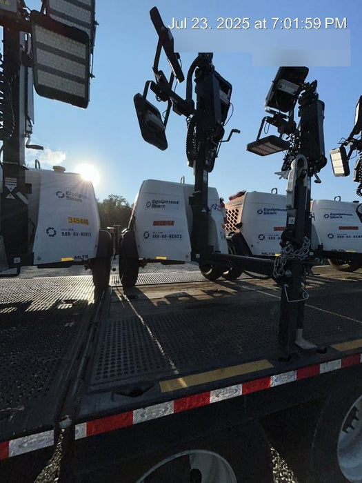 2023 Generac MLT2 Diesel, Flex Switch 120V Input, Powerzone Controller, 
(4) 320W LED Lights, 4kW Generator, 39.9 Gal Fuel Tank, 2" Ball, T3