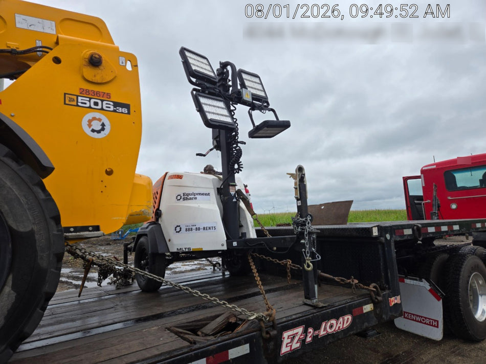 2023 Generac MLT2 Diesel, Flex Switch 120V Input, Powerzone Controller, (4) 320W LED Lights, 4kW Generator, 39.9 Gal Fuel Tank, 2" Ball, T3