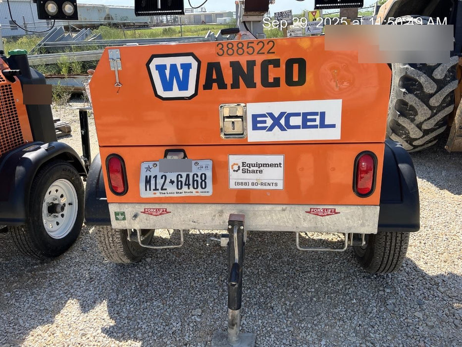 2024 Wanco WLTT-4MM4K Diesel, Deep Sea Controller, Shore Power Plug, Auto Start, (4) 350W LED Floodlights, 4kW Generator, 60 Gal Fuel Tank, 2" Ball, T3
