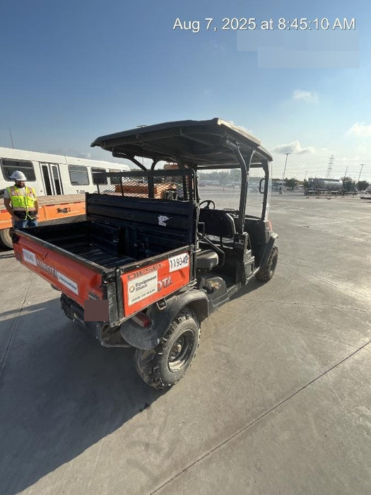 2020 Kubota RTV-X1140W-H Canopy, 4-Seater, Diesel, Windshield Acrylic Clear, LED Strobe, Backup Alarm