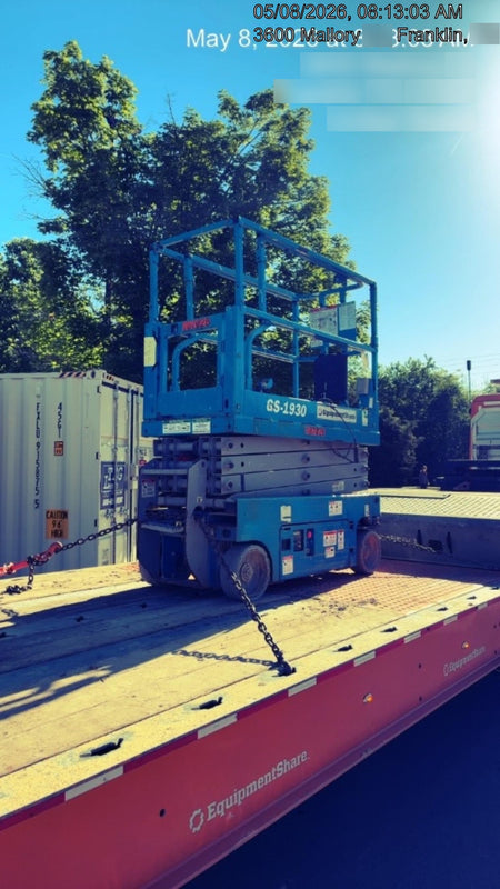 2020 Genie GS-1930 Solid Non Marking Tires, Beacon, Folding rails with half height swing gate