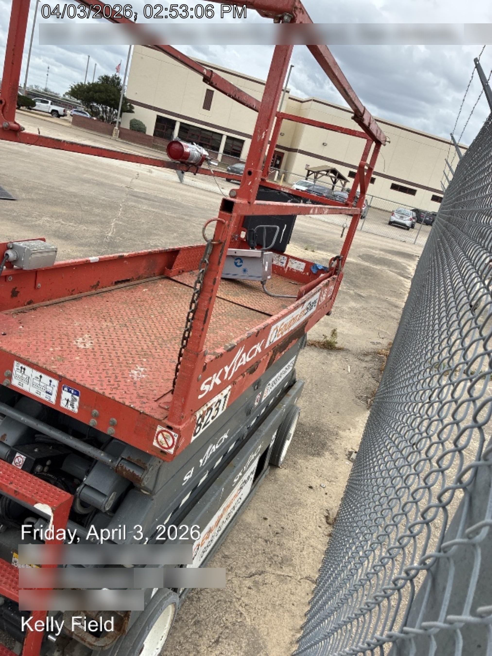 2018 Skyjack SJIII-3226 Skyjack SJIII3226 Scissor Lift w/Trojan Batteries