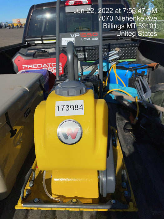 2021 WACKER NEUSON VP1550AW