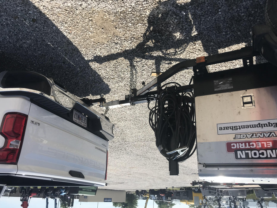 2019 Lincoln Electric Vantage 322 Ready-Pak 3, Two Wheel Trailer, Fender and Light Kit, Cable Rack