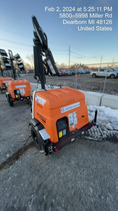 2023 Generac MLT2 Diesel, Flex Switch 120V Input, Powerzone Controller, (4) 320W LED Lights, 4kW Generator, 39.9 Gal Fuel Tank, 2" Ball, T3