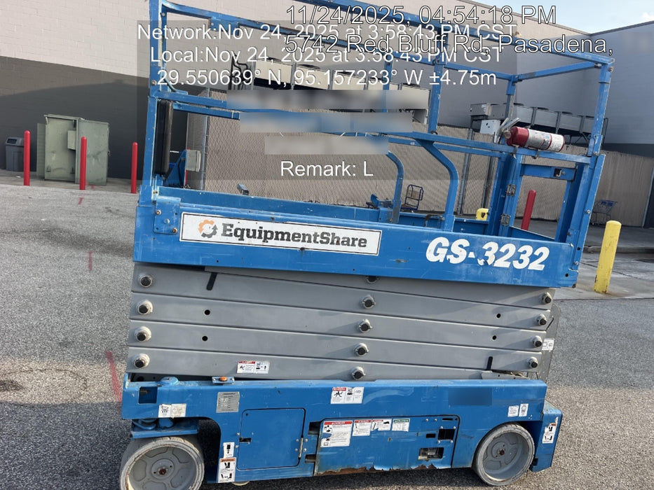 2019 Genie GS-3232 Standard Options