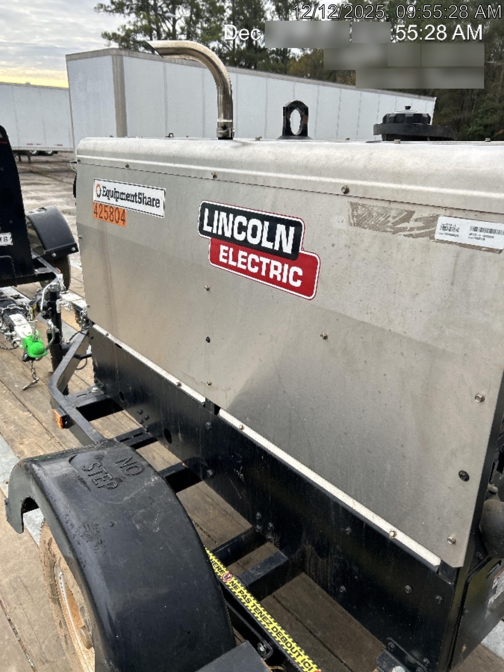 2024 Lincoln Electric LE400 Kubota V1505, Trlr, Cable Rack, Light Kit, ES Decals, T3